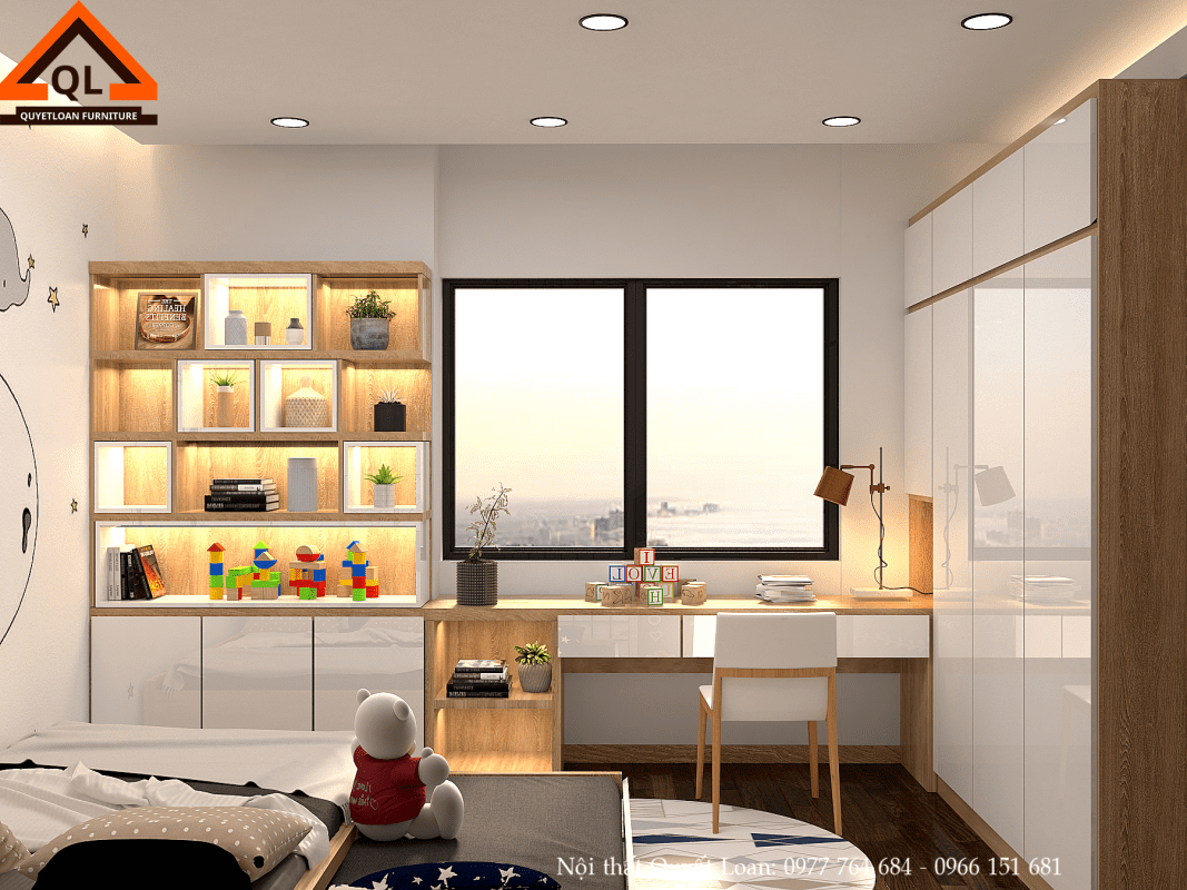 nội thất căn chung cư tại HD Mon