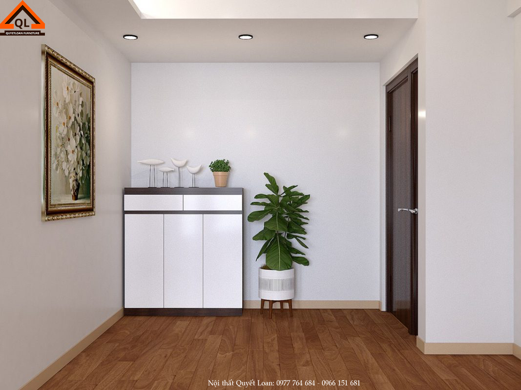 tủ giày hiện đại đẹp