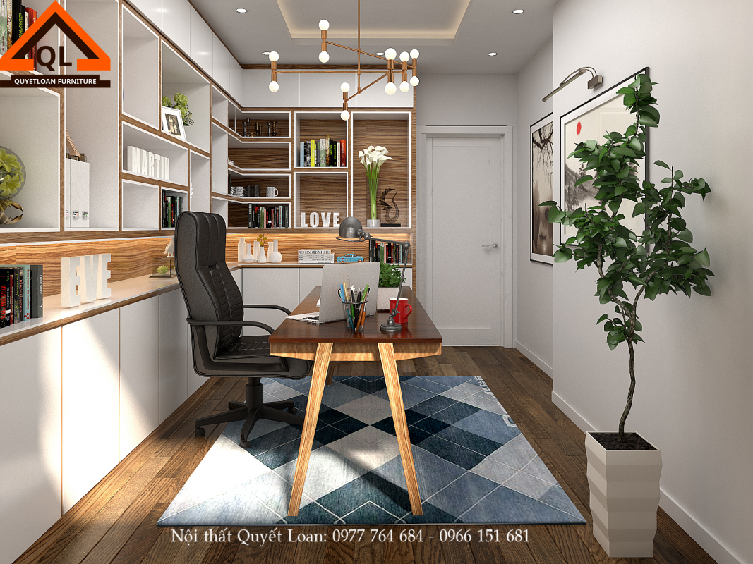 Phối cảnh phòng làm việc