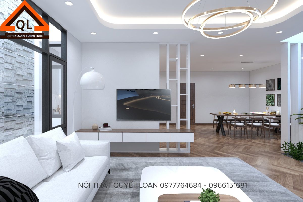 Nội thất căn 2 phòng ngủ hiện đại 1 phòng khách Nội thất căn 2 phòng ngủ