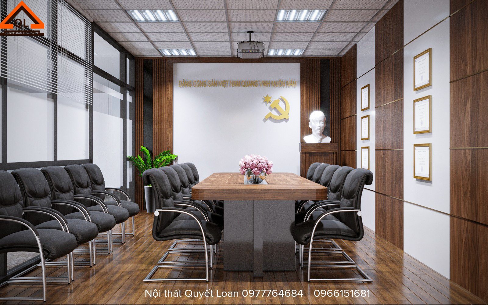 Thi Công Nội Thất Văn Phòng Trọn Gói Tại Hà Nội