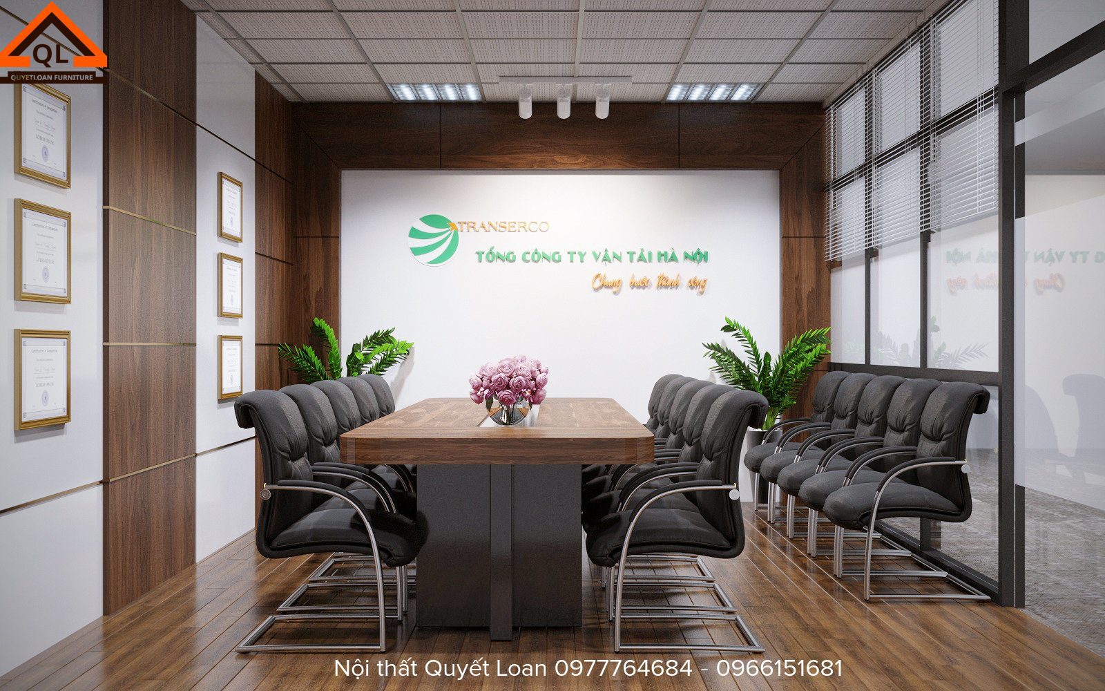 Thi Công Nội Thất Văn Phòng Trọn Gói Tại Hà Nội