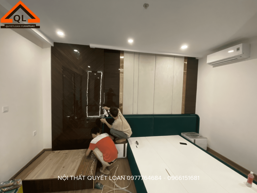 thực tế thi công căn hộ studio