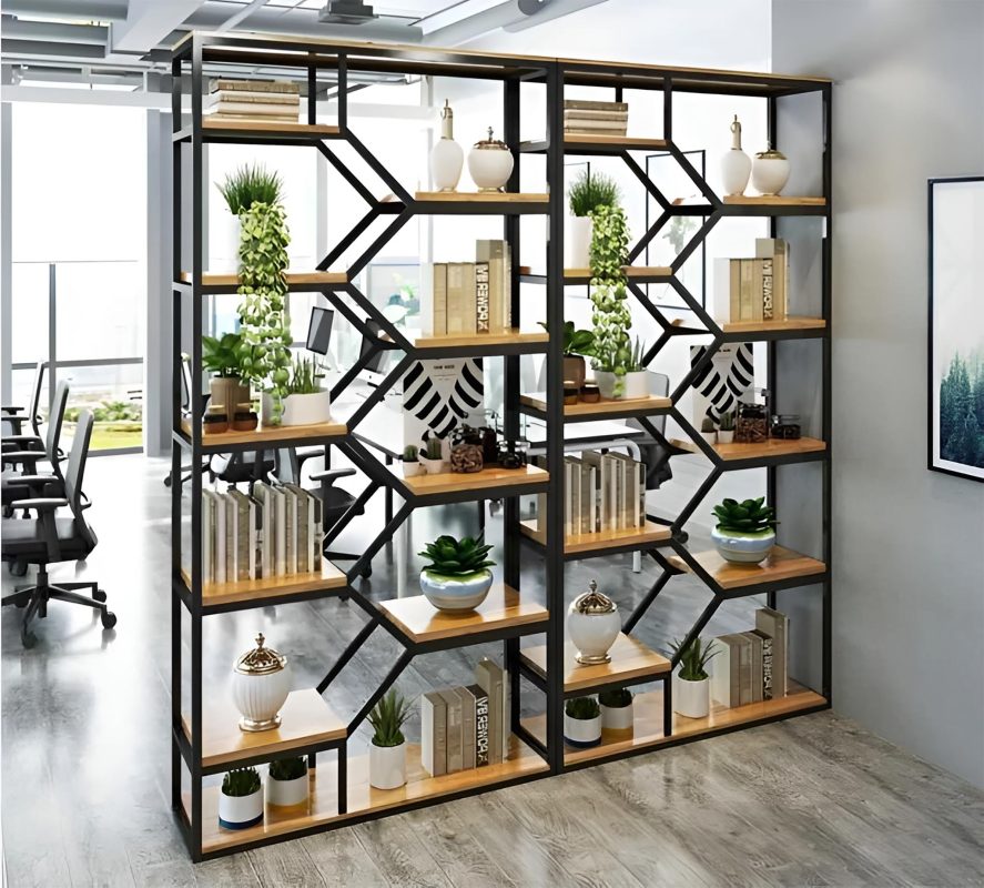 Kệ Trang Trí Phòng Khách KTT01 6 Kệ Trang Trí Phòng Khách