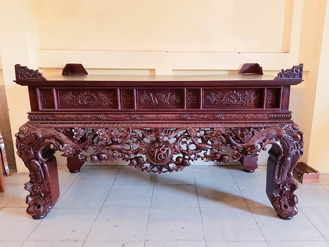 Sập Thờ ST01 6 Sập Thờ Cao Cấp Gỗ Tự Nhiên