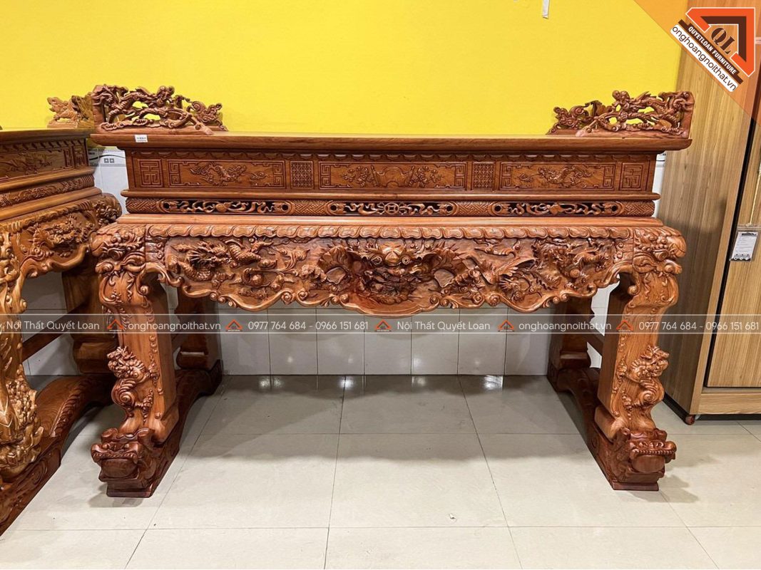 Sập thờ gỗ tự nhiên cao cấp