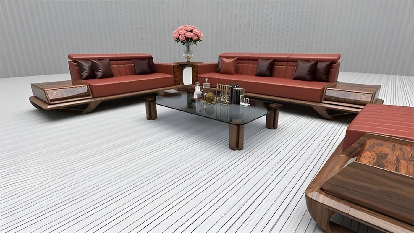 Bàn Ghế Sofa Gỗ Cao Cấp SF08 6 Bàn Ghế Sofa Gỗ Cao Cấp - Nội Thất Quyết Loan