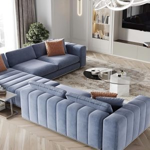 Bàn Ghế Sofa Gỗ Cao Cấp SF10