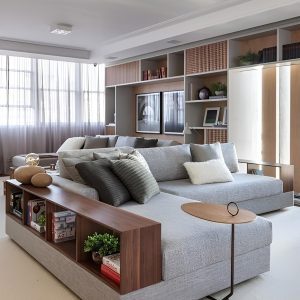 Bàn Ghế Sofa Gỗ Cao Cấp SF06