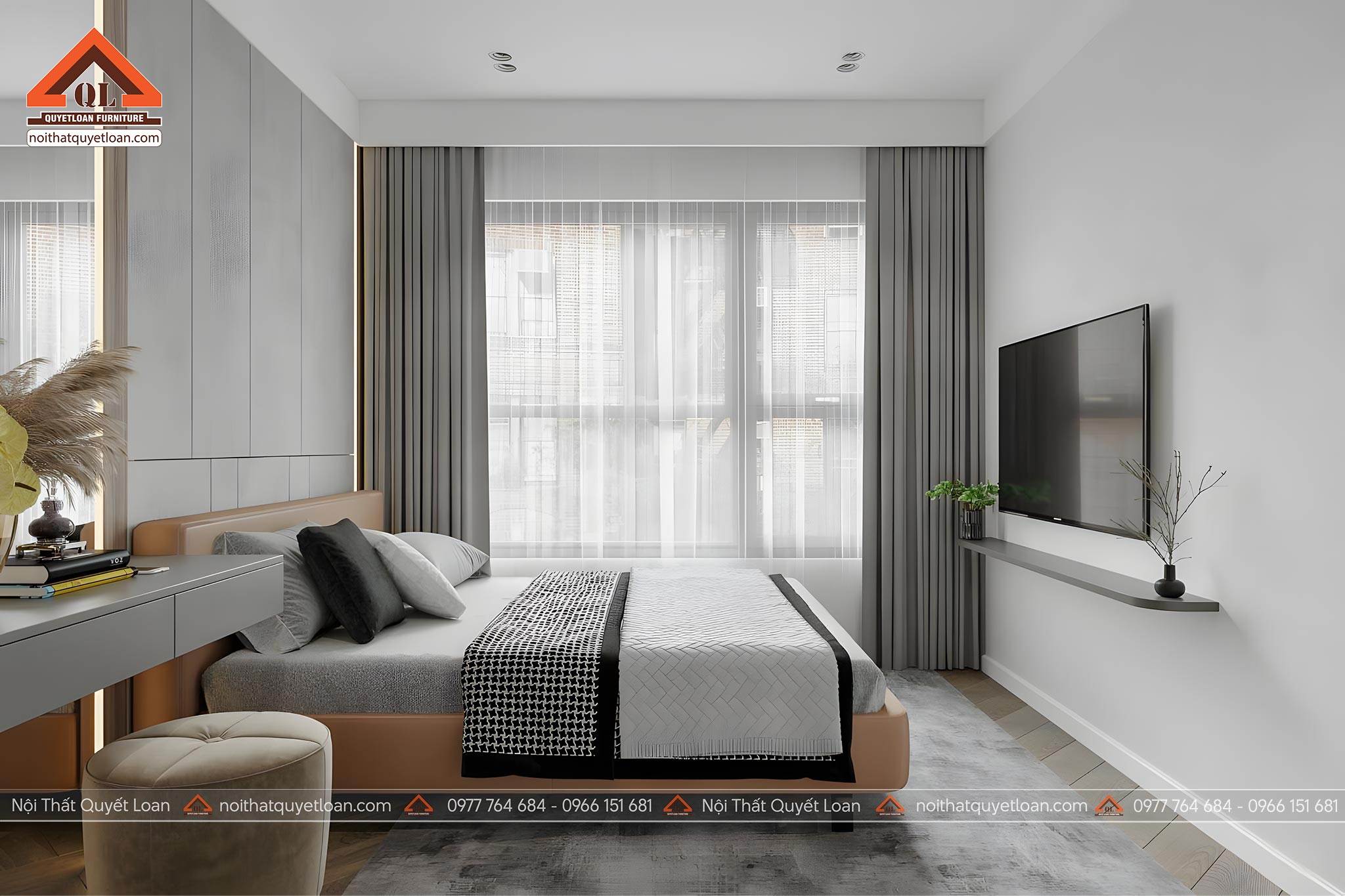 Mẫu Thiết Kế Nội Thất Chung Cư 3 Phòng Ngủ
