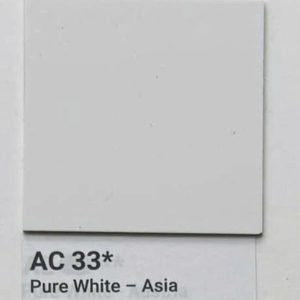 AC 33 Pure White Asia