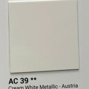 AC 39 Cream White Metallic Austria