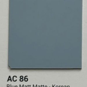 AC 86 Blue Matt Matte Korean