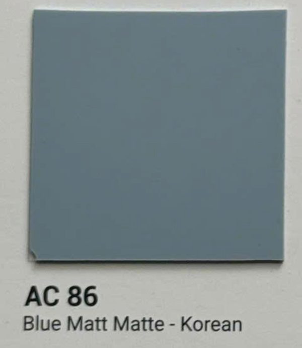 AC 86 Blue Matt Matte Korean