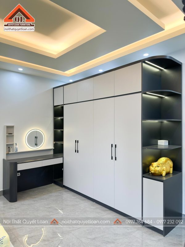 Thi Công Nội Thất Phòng Ngủ CĐT Anh Hải Oanh - Ô Diên 1 noi that quyet loan 14 05 25 1
